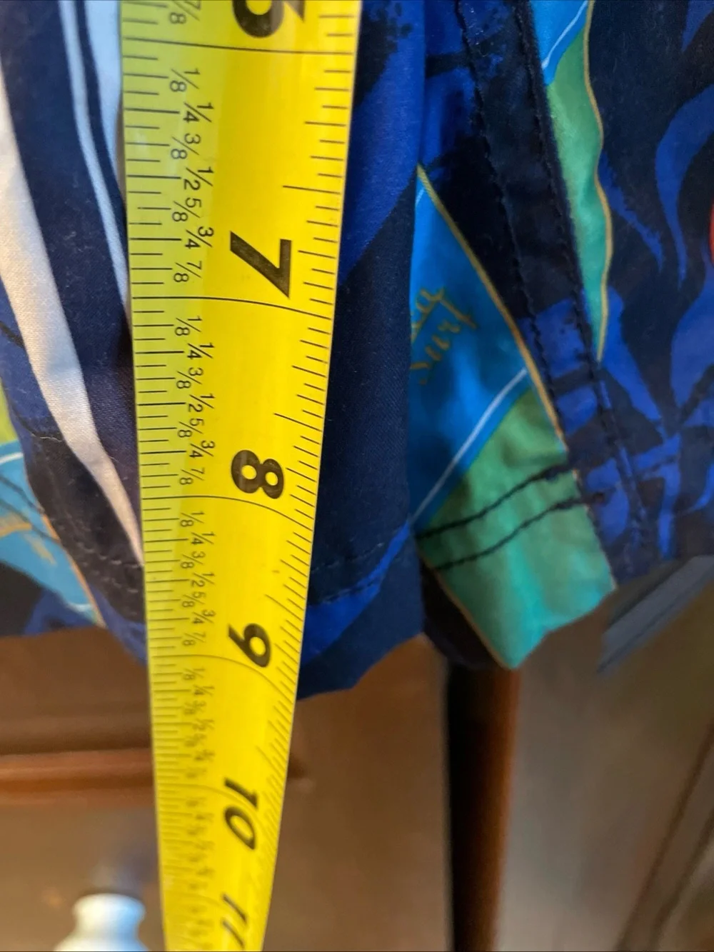 NICE Nautica mens swim shorts . Waist size 36